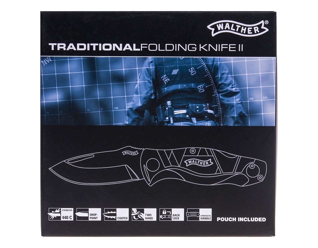 Walther Traditional Folding Knife II 440C