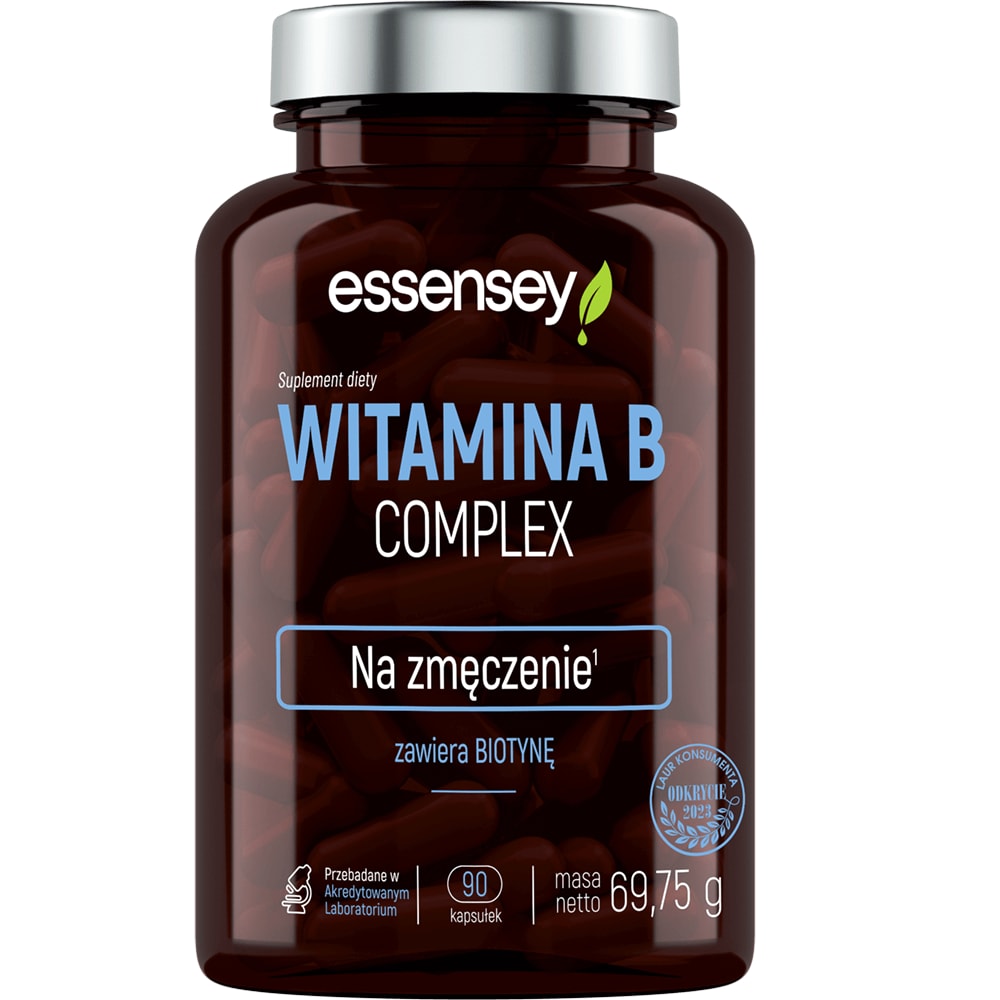 Вітамін B Complex Essensey 90 капсул - дієтична добавка