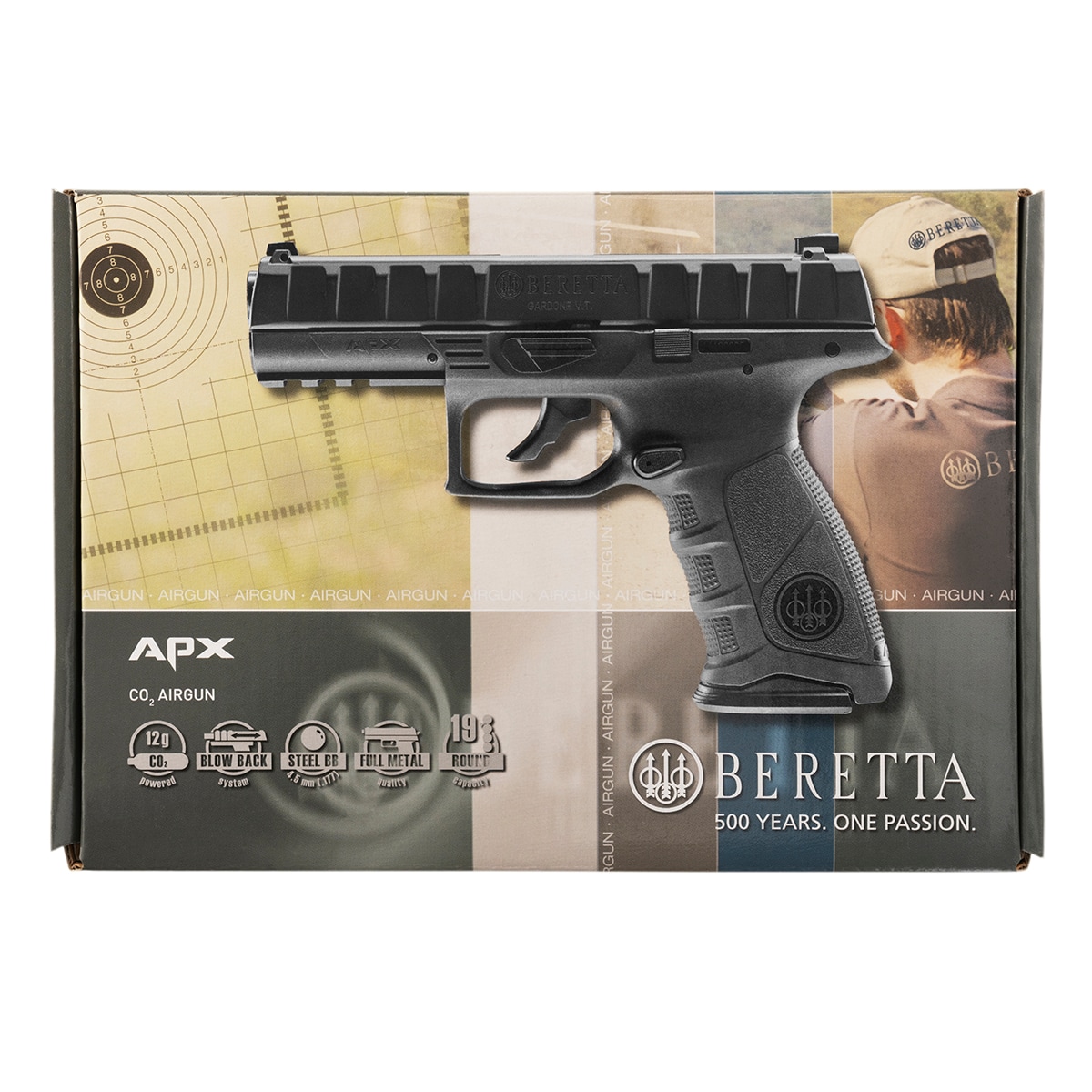 Пневматичний пістолет Beretta APX Black 4,5 мм
