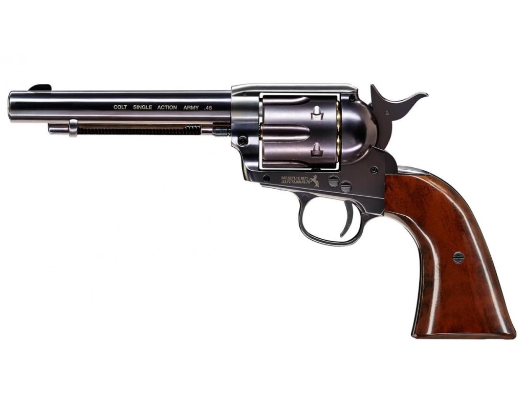 Wiatrówka - rewolwer Colt Single Action Army 45 Peacemaker Blued 5,5