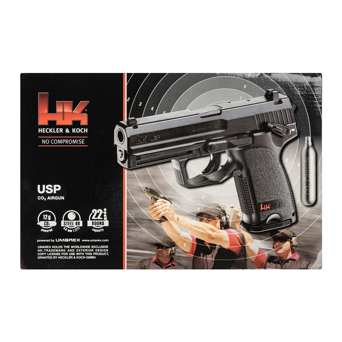 Пневматична гвинтівка Heckler&Koch USP калібру 4,5 мм