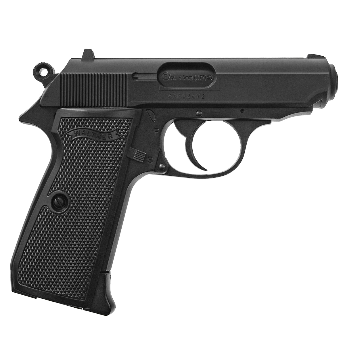 Wiatrówka Walther PPK/S Black 4,5 mm
