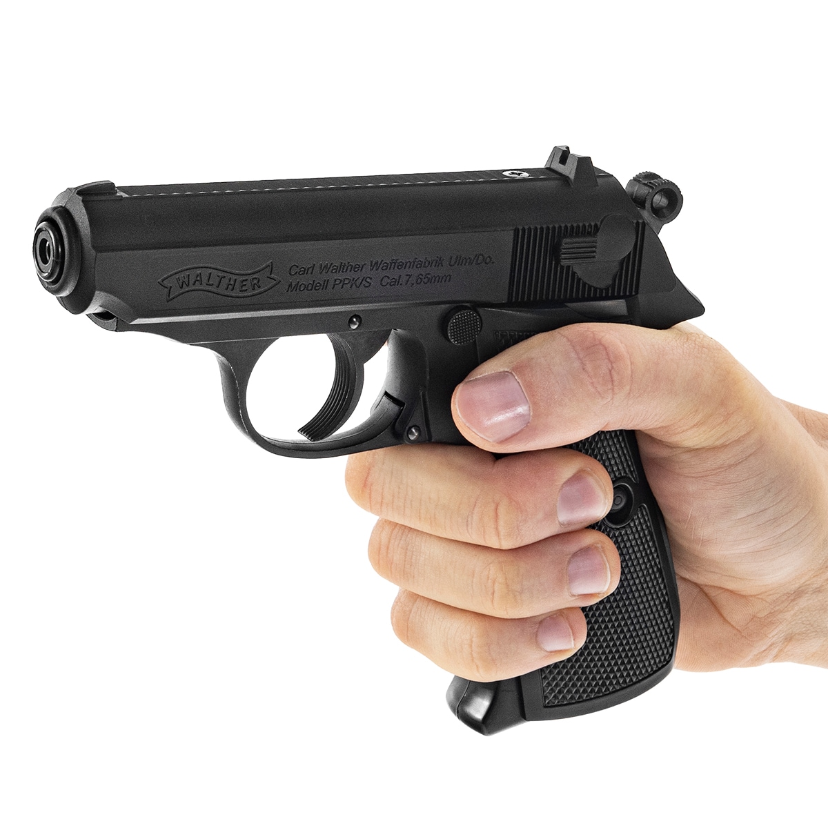 Wiatrówka Walther PPK/S Black 4,5 mm