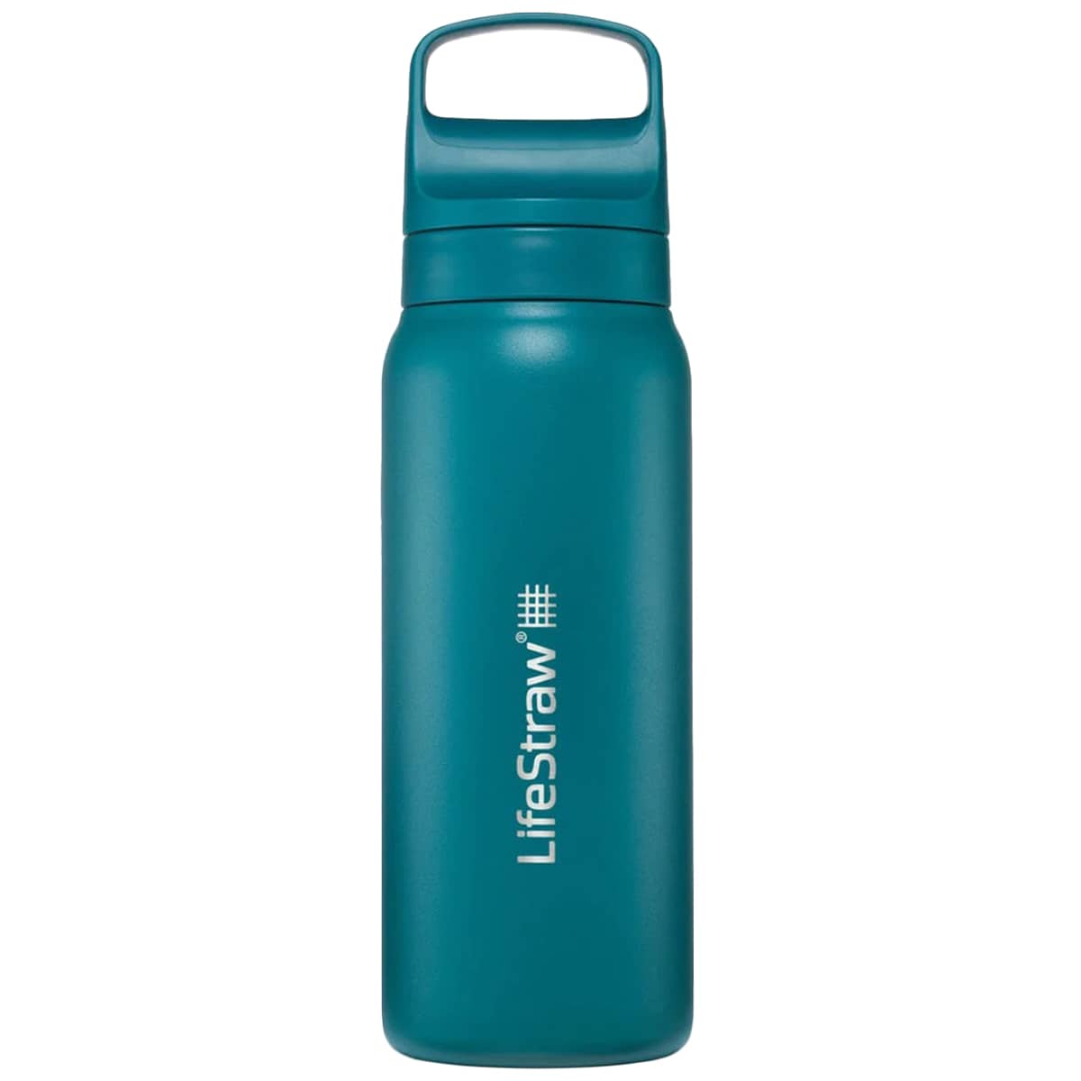 Пляшка з фільтром LifeStraw Go 2.0 Stainless Steel 700 мл - Laguna Teal
