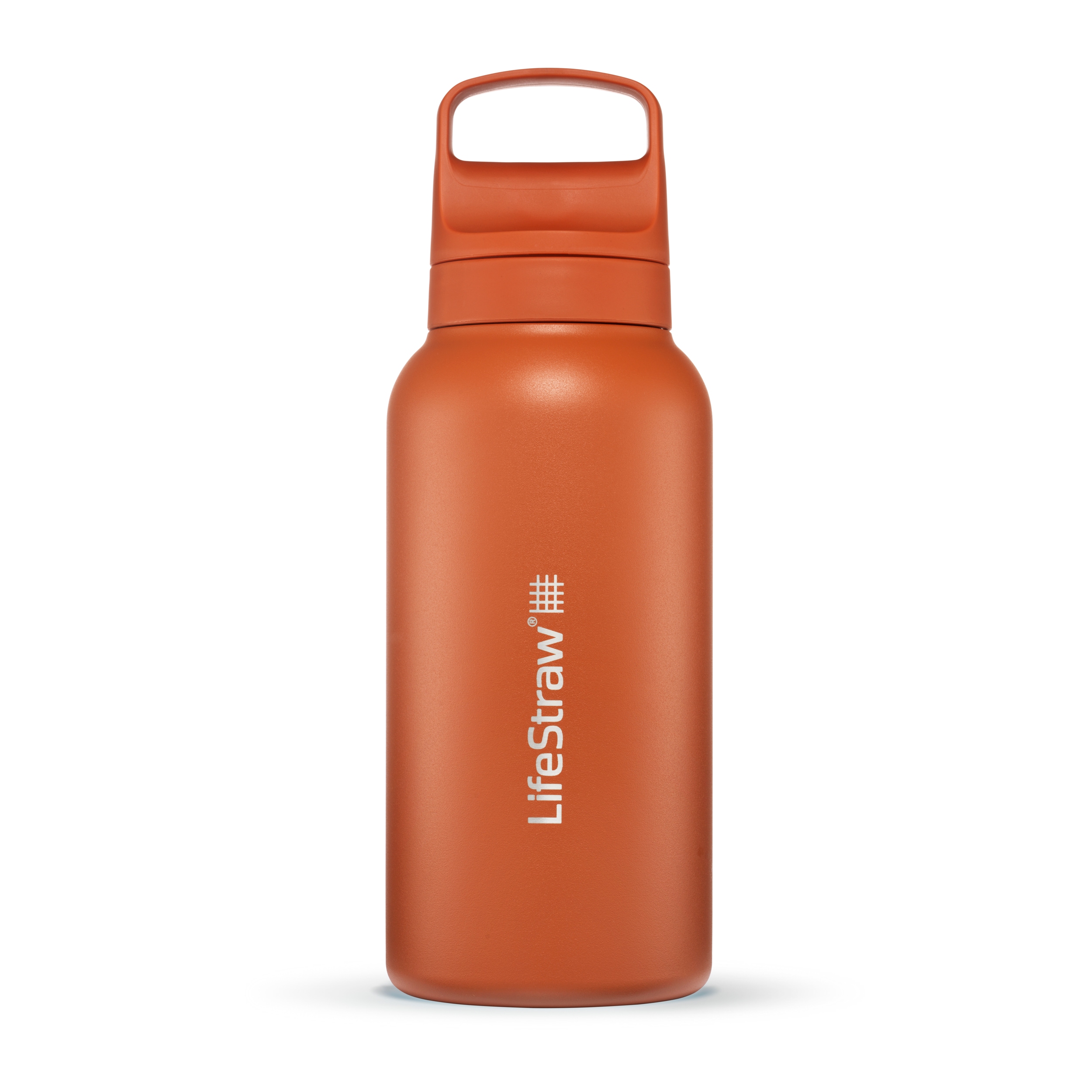 Butelka z filtrem LifeStraw Go 2.0 Stainless Steel 1000 ml - Kyoto Orange