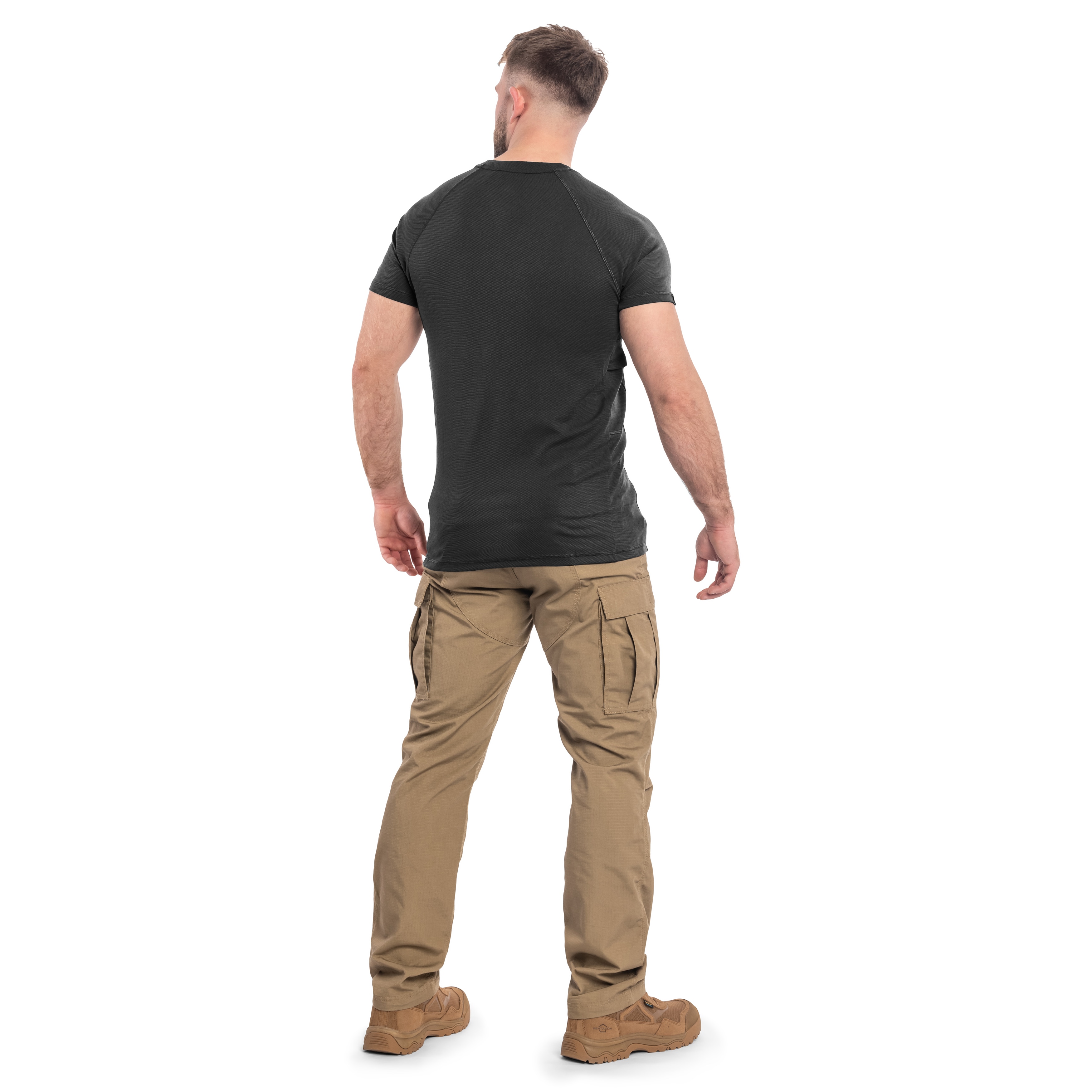 Koszulka termoaktywna Helikon-Tex Quickly Dry Functional K/R - Black