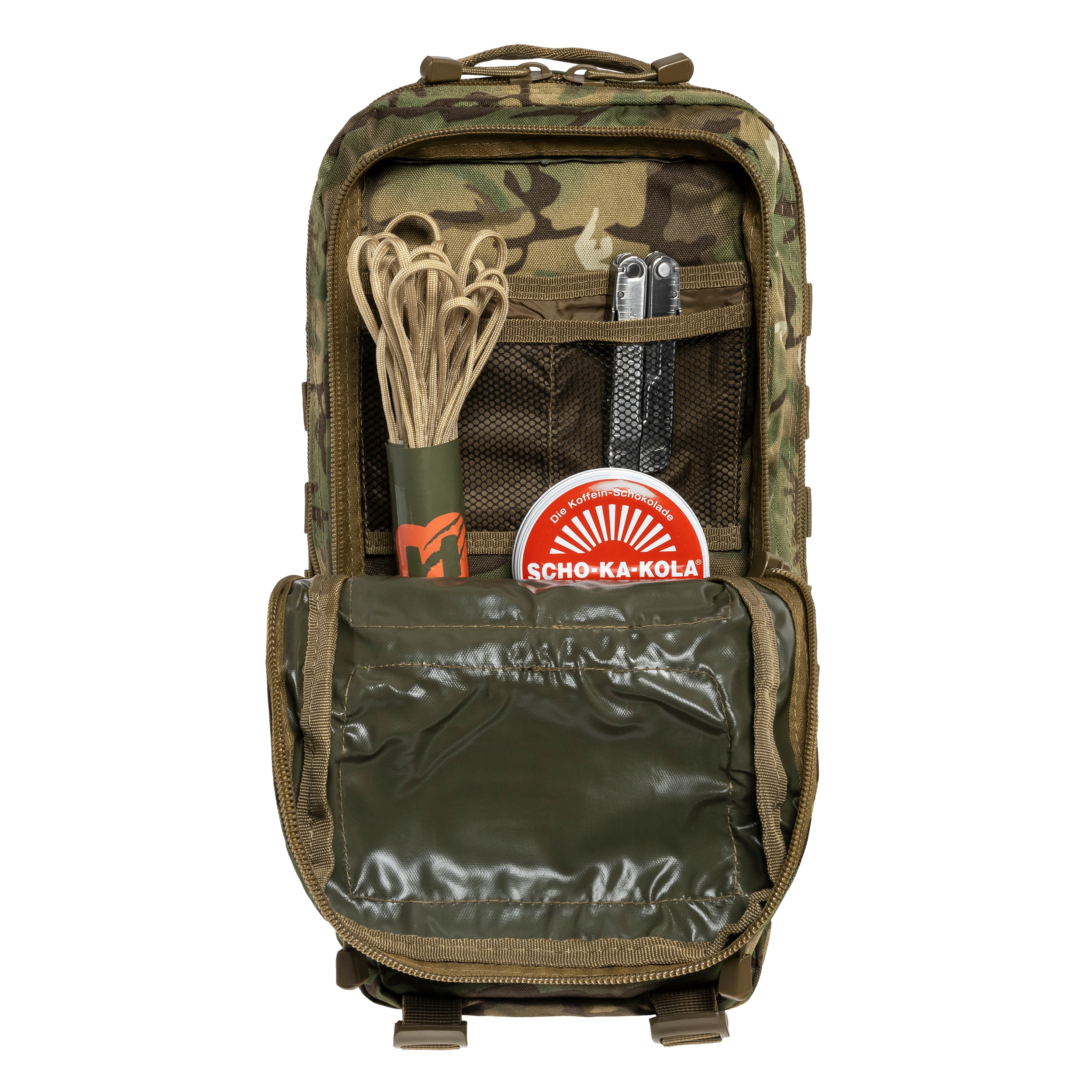 Plecak Mil-Tec Assault Pack Small 20 l - Arid MC Camo