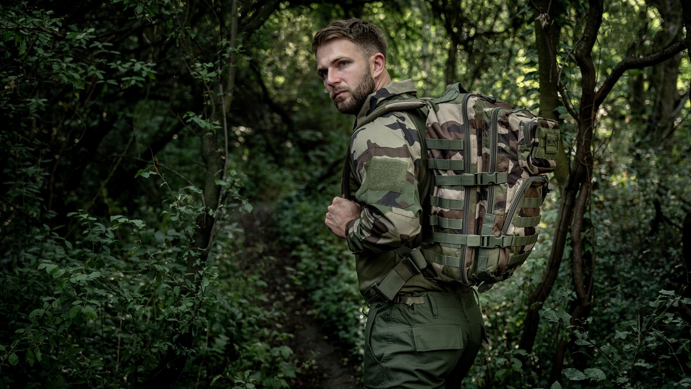 Рюкзак Mil-Tec Assault Pack Large 36 л - CCE Camo