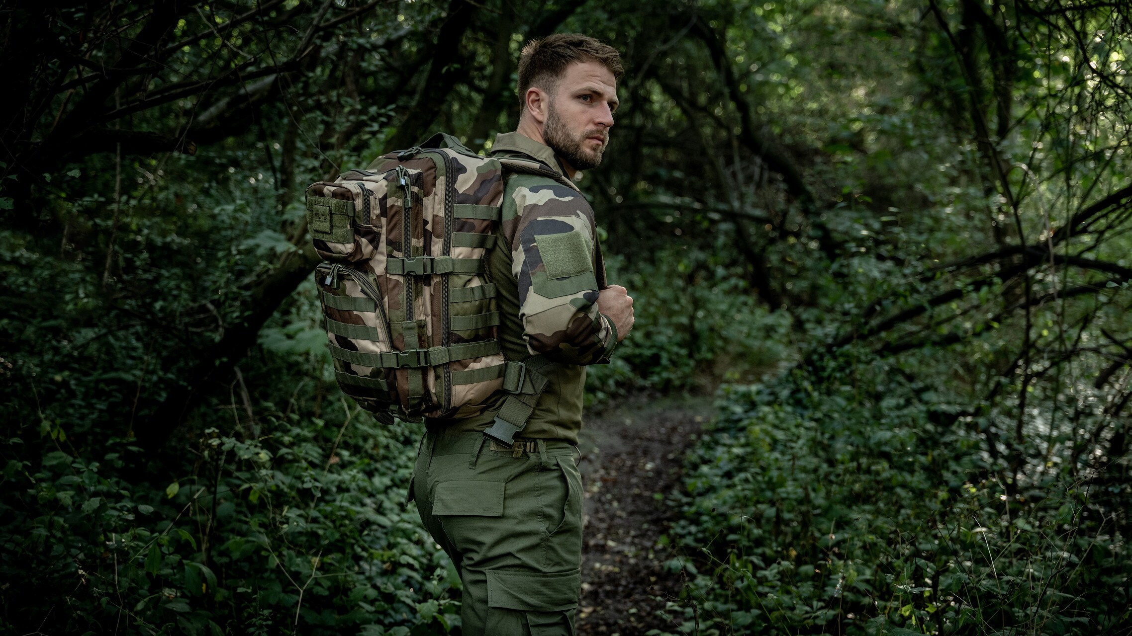 Рюкзак Mil-Tec Assault Pack Large 36 л - CCE Camo
