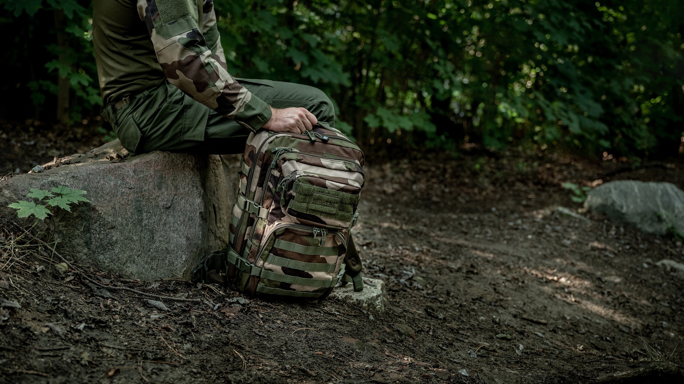 Рюкзак Mil-Tec Assault Pack Large 36 л - CCE Camo