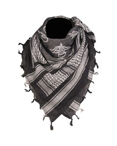 Арафатка захисний шарф Mil-Tec Paratrooper - Black/White Арафатка захисний шарф Mil-Tec Paratrooper - Black/White