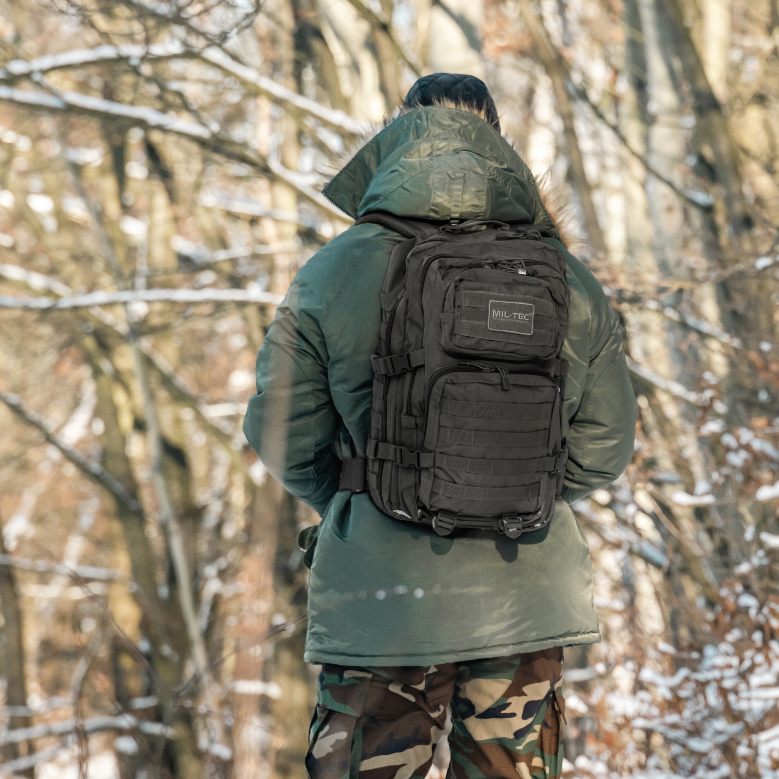 Plecak Mil-Tec Assault Pack Large 36 l - Tactical Black