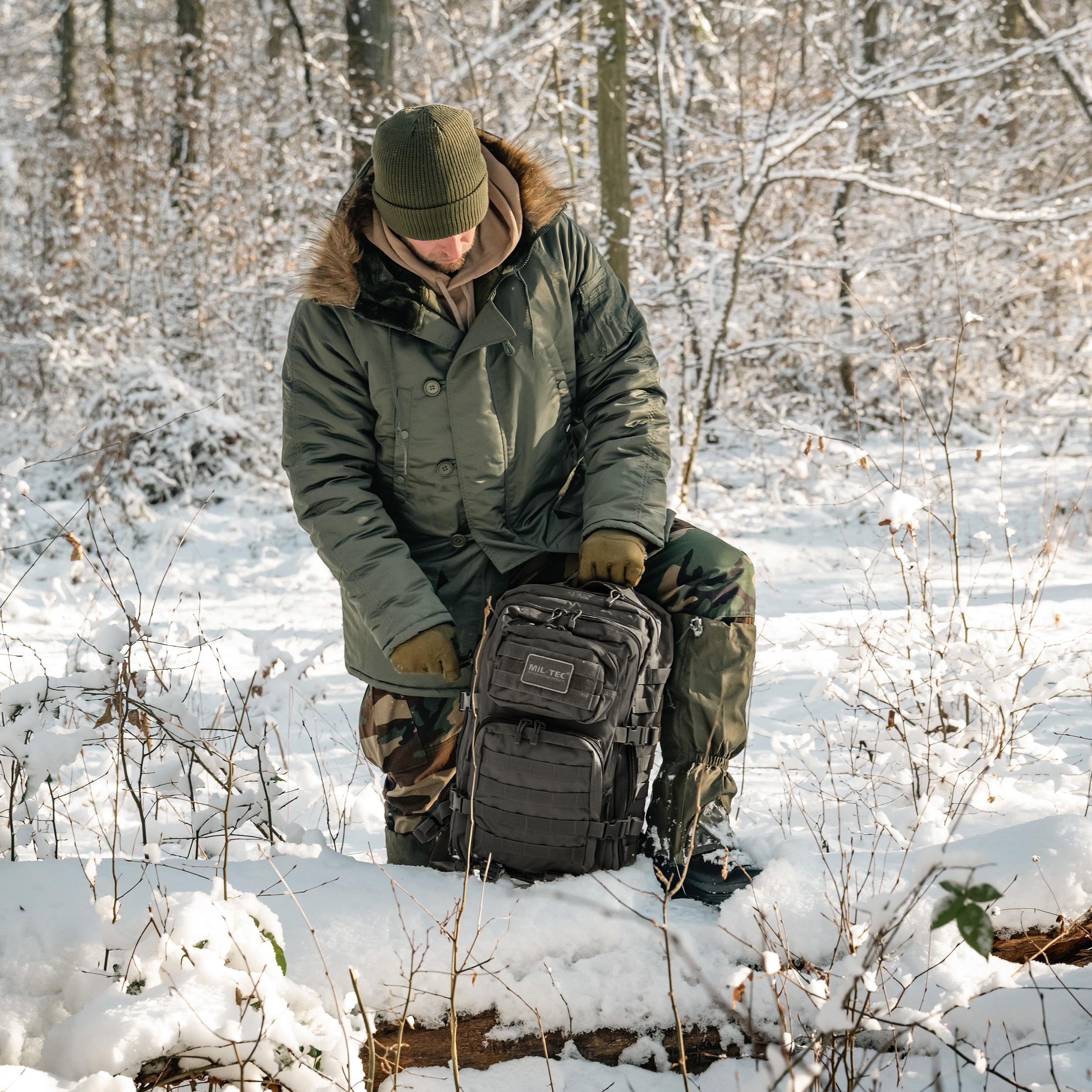 Plecak Mil-Tec Assault Pack Large 36 l - Tactical Black