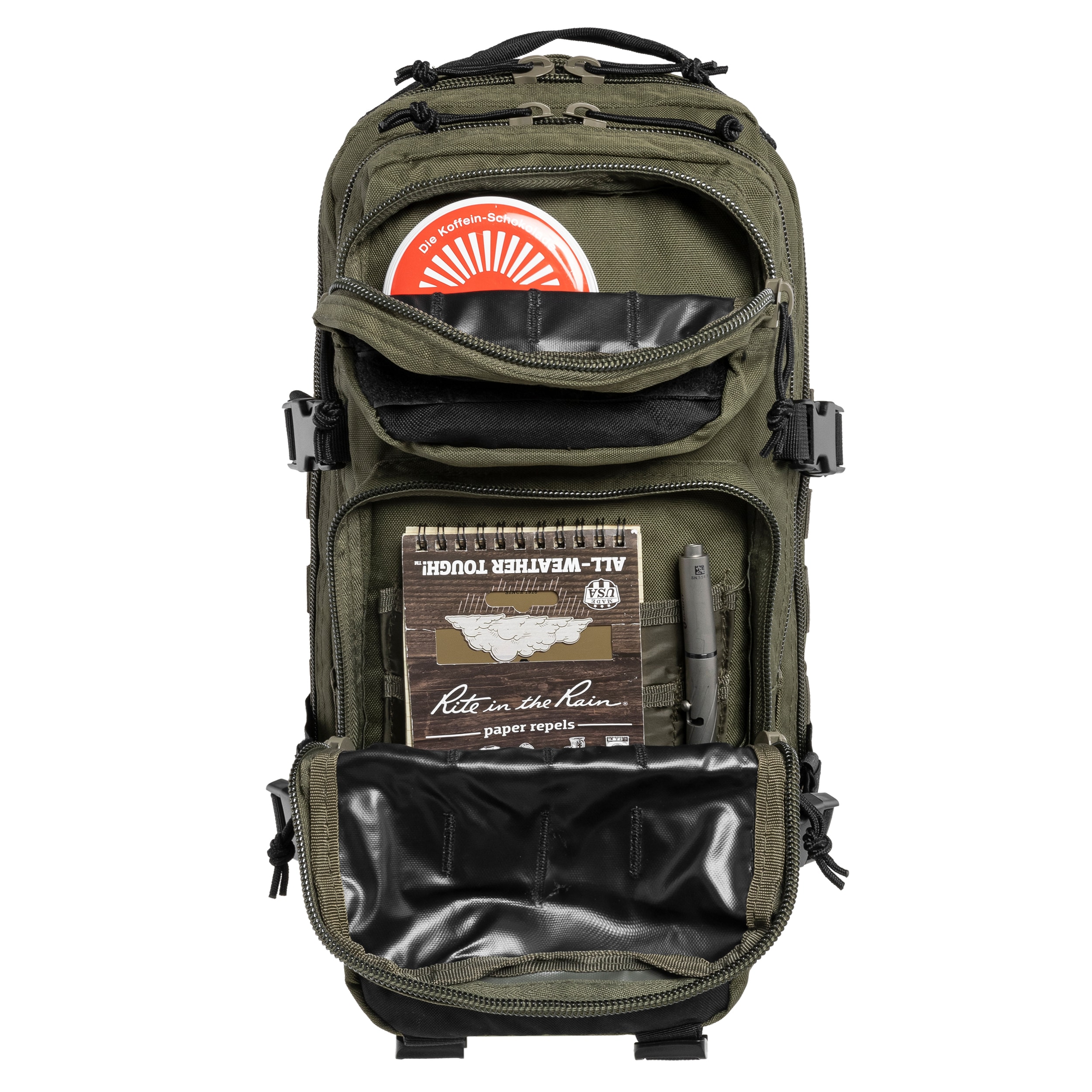Plecak Mil-Tec Assault Pack Small 20 l - Ranger Green/Black