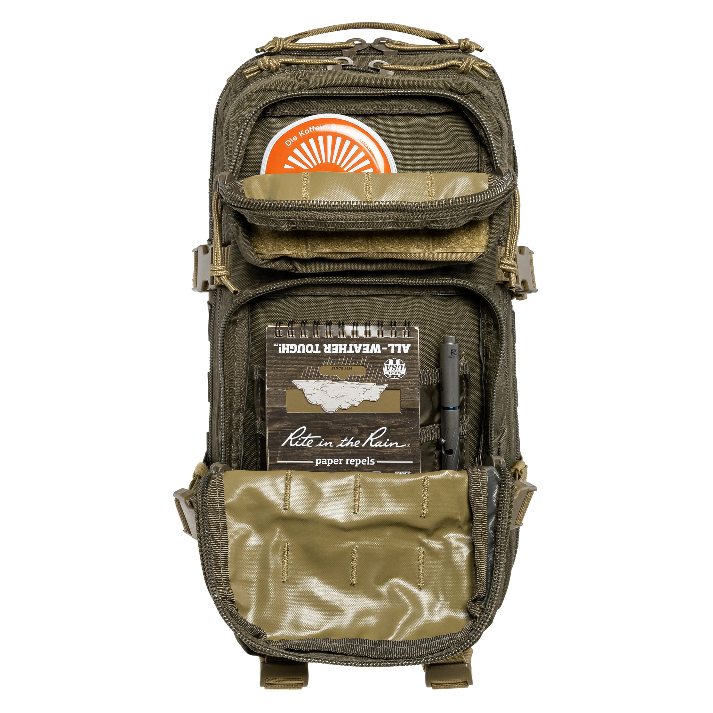 Plecak Mil-Tec Assault Pack Small 20 l - Ranger Green/Coyote