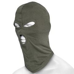 Kominiarka bawełniana Mil-Tec z 3 otworami - Olive
