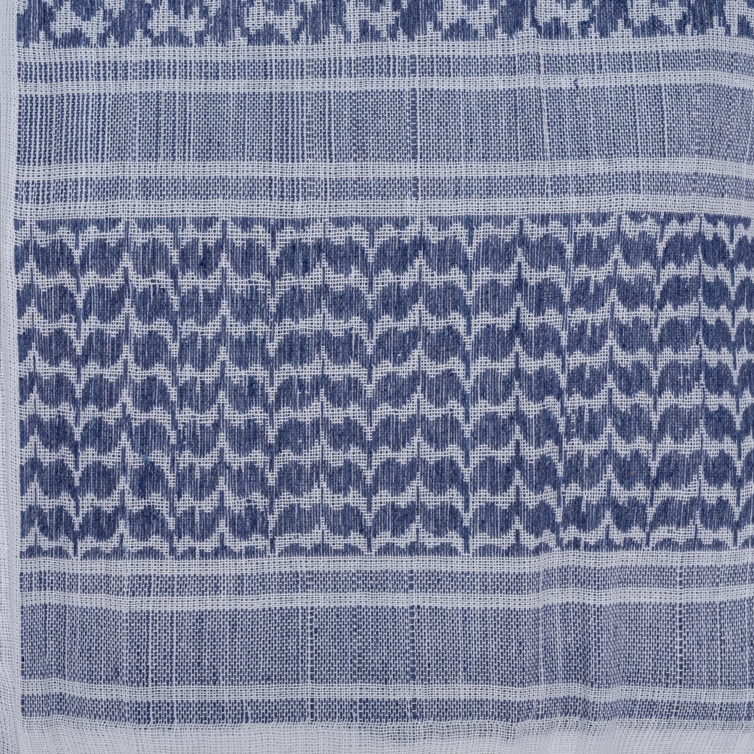 Arafatka chusta ochronna Mil-Tec - White/Blue
