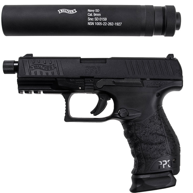 Pistolet GBB Walther PPQ M2 Navy Duty Kit 