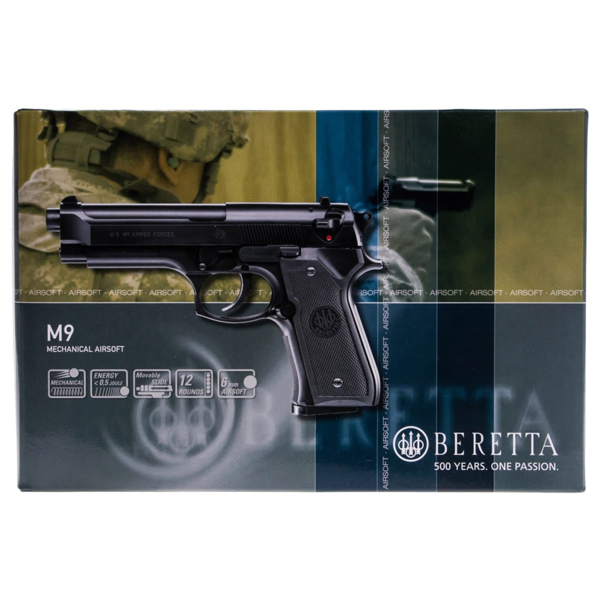 Пістолет Beretta M9 World Defender ASG