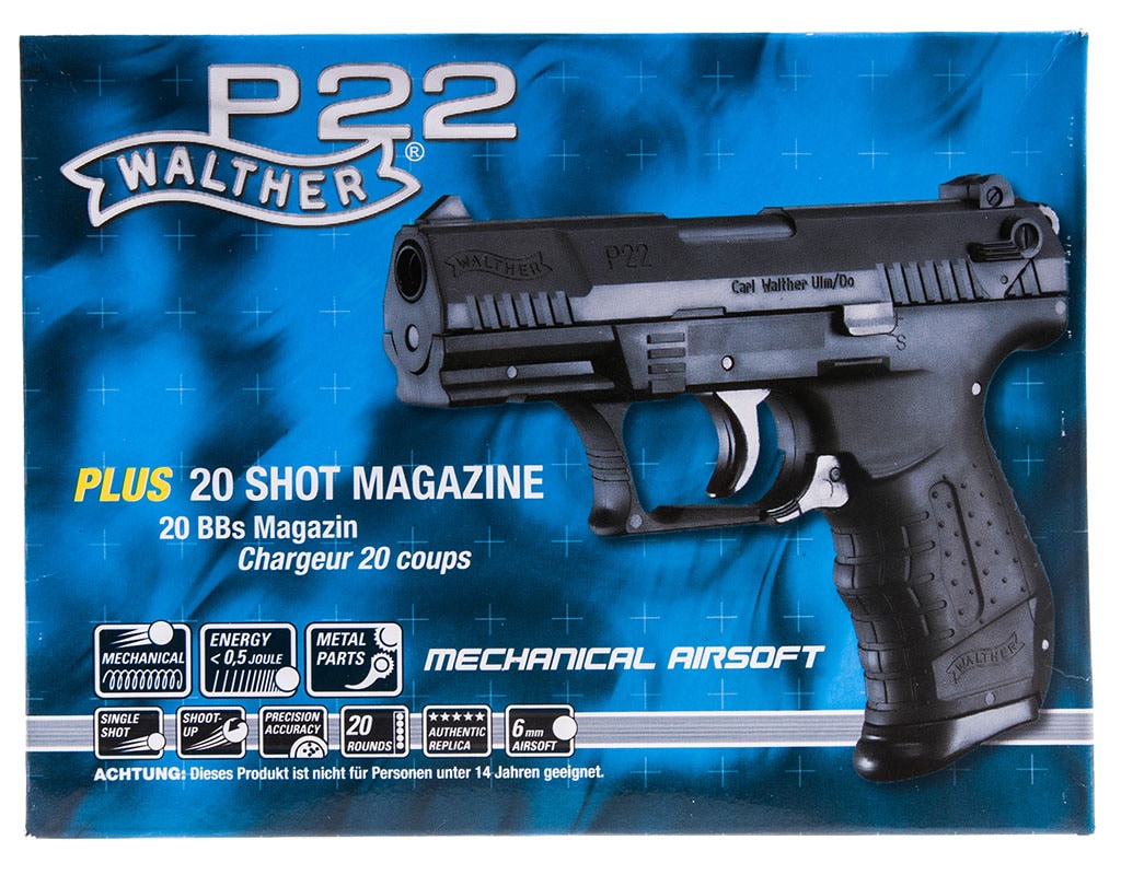 Пістолет Walther P22 ASG