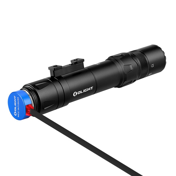 Latarka na broń z celownikiem laserowym Olight Odin GL M z montażem - 1500 lumenów. Green Laser