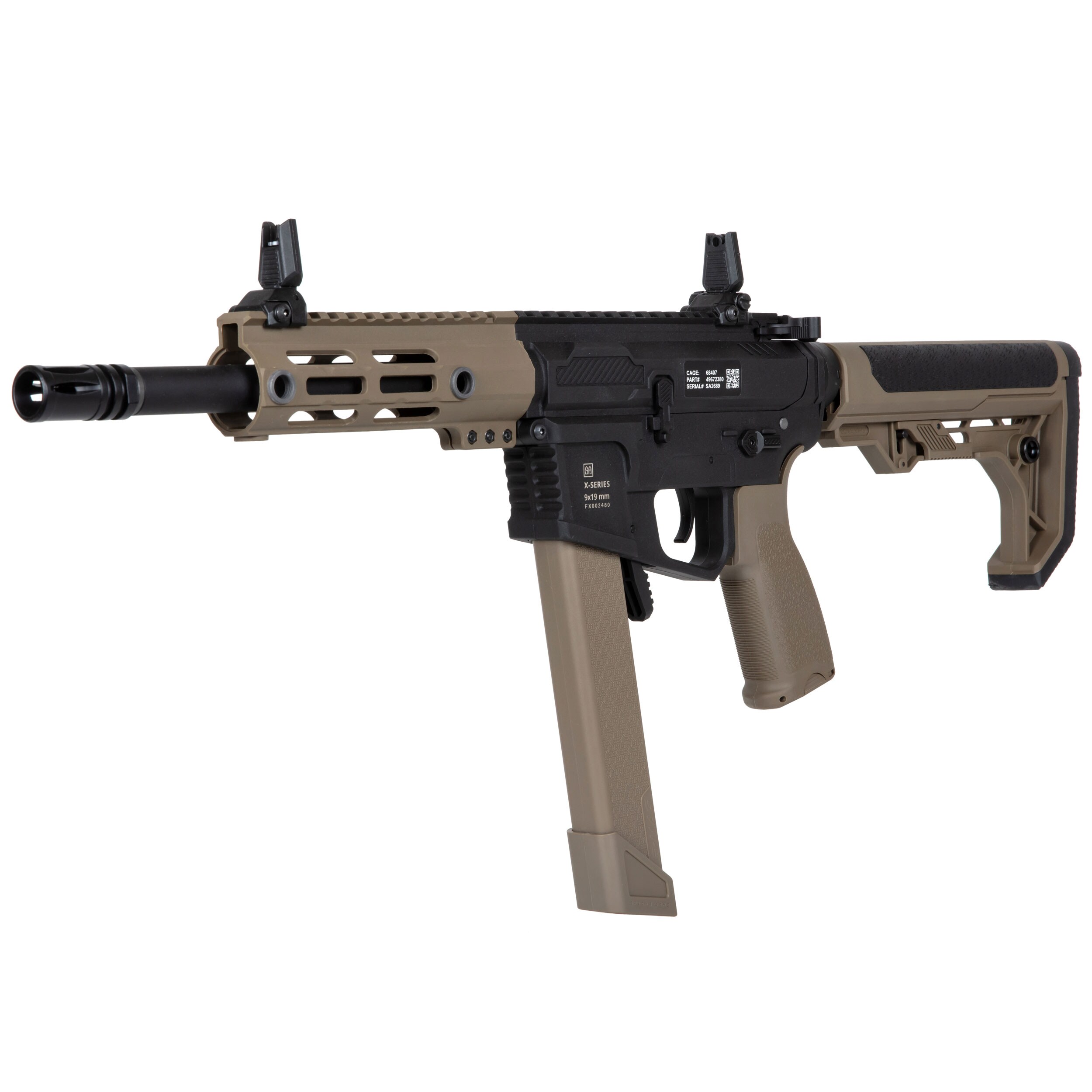 Pistolet maszynowy AEG Specna Arms SA-FX01 Flex - Half-Tan 