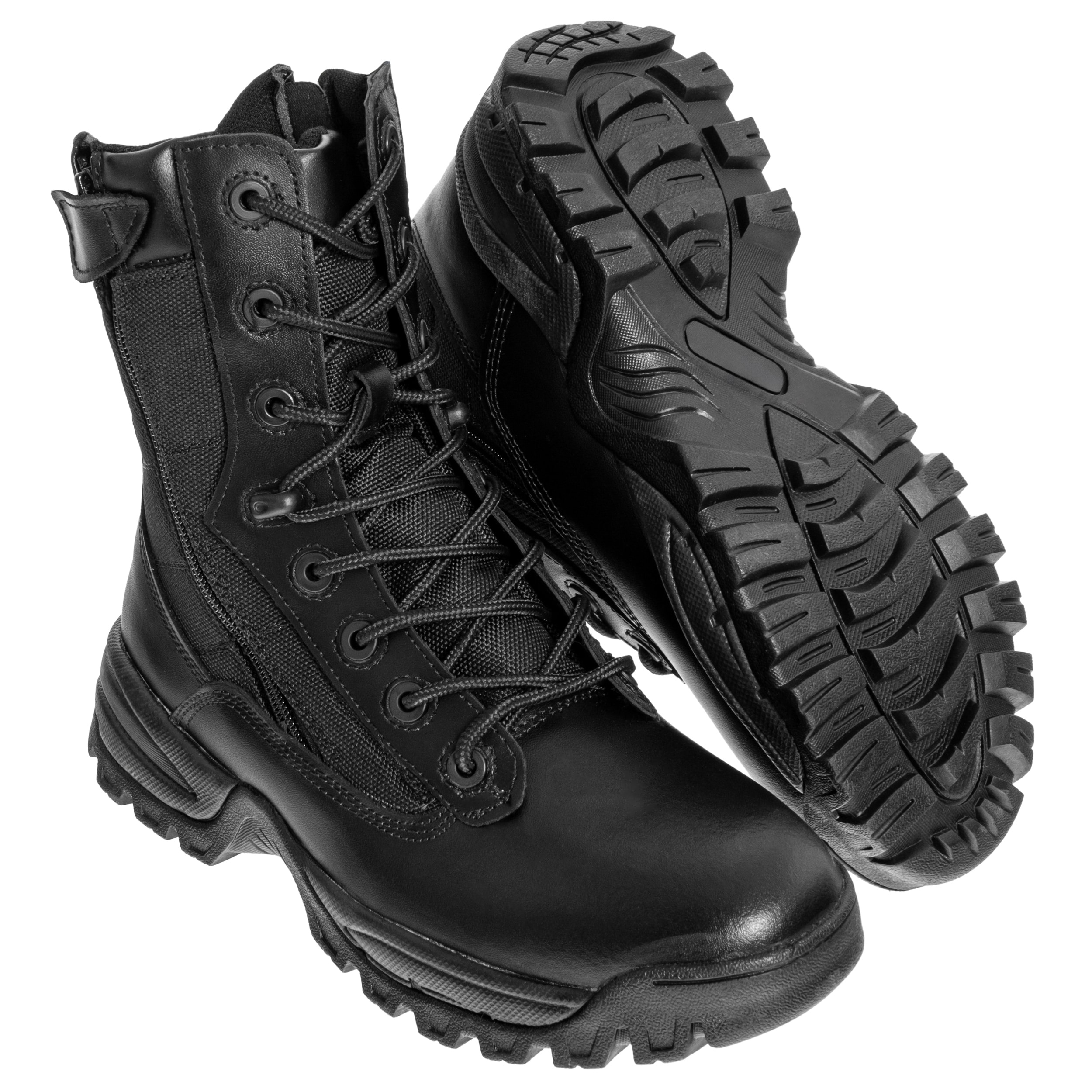 Тактичні черевики Mil-Tec Two-Zip - Black