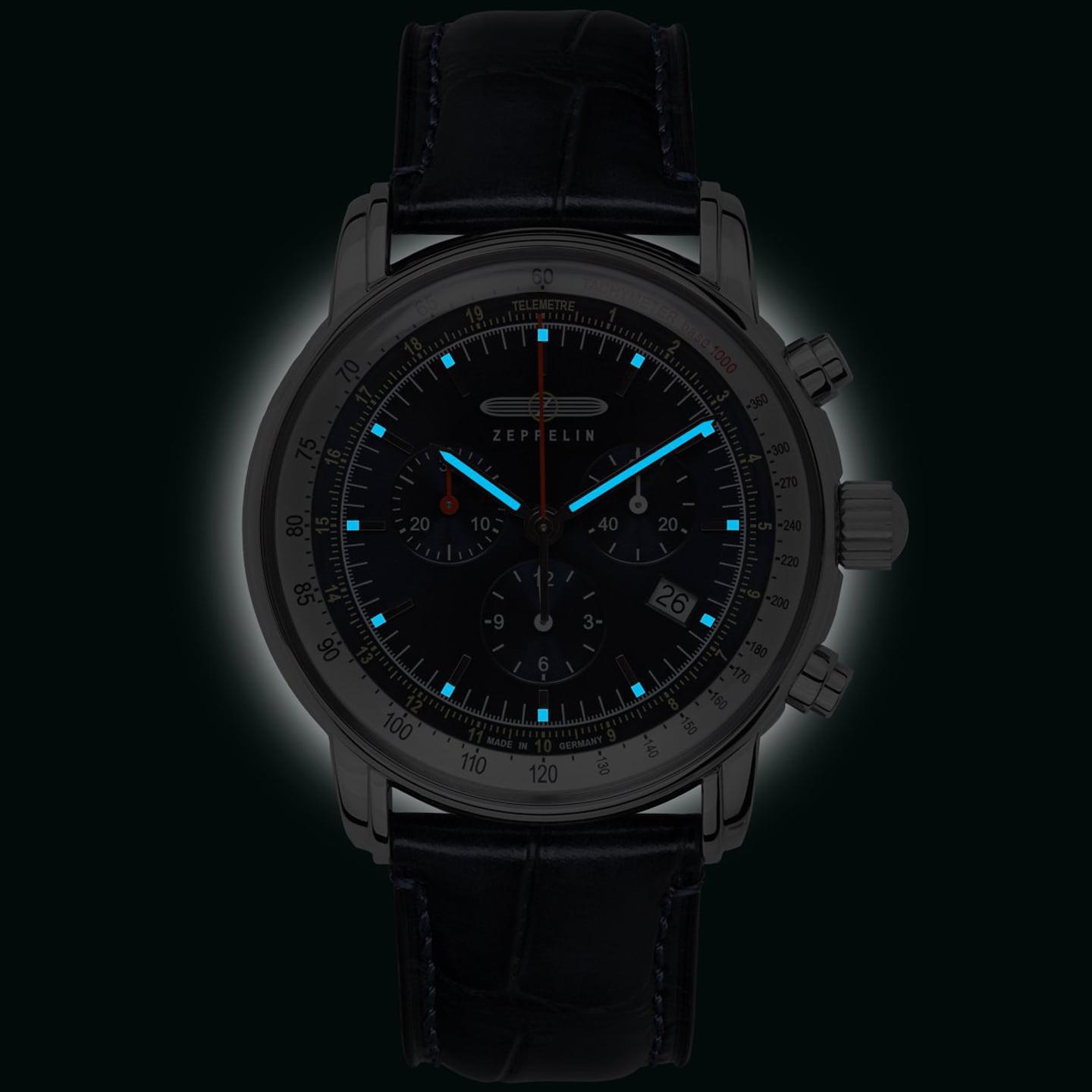 Zegarek Zeppelin LZ14 Marine 8888-3 Quartz