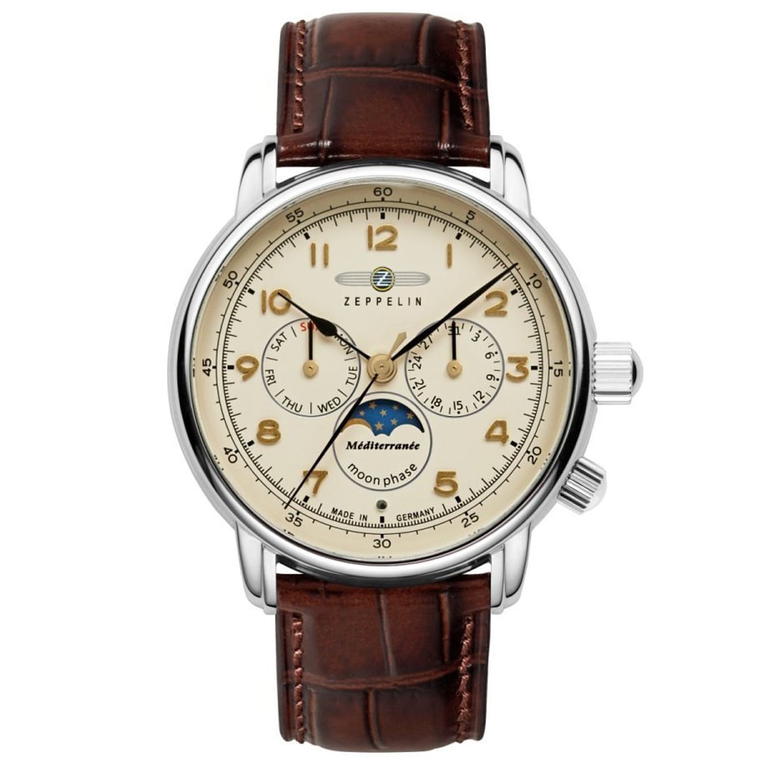 Zegarek Zeppelin Mediterranee 9636-5 Quartz - Beige