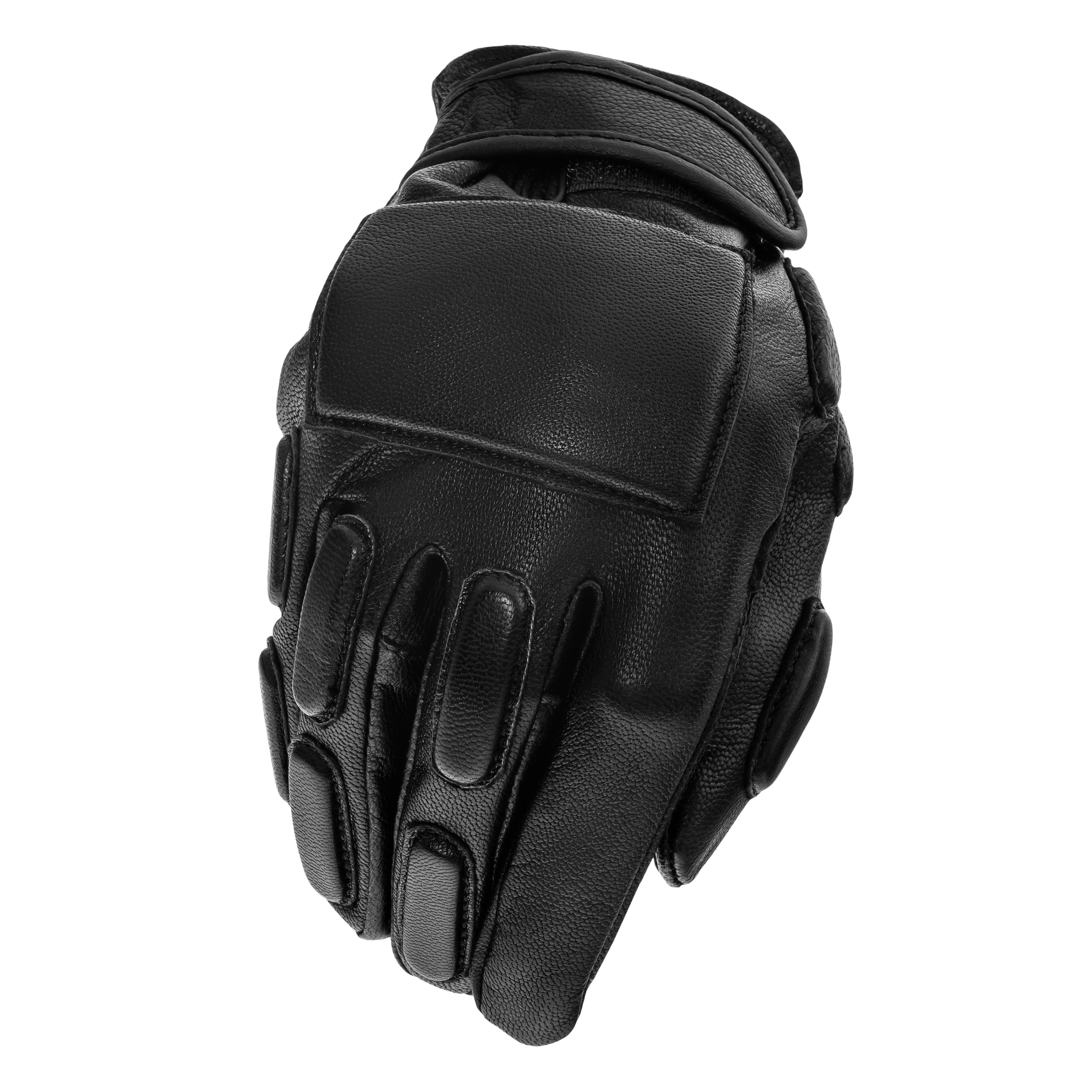 Шкіряні рукавиці Mil-Tec SEC Combat - Black