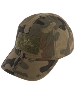 Czapka z daszkiem plus velcro Helikon Folding PolyCotton Rip-Stop - PL Woodland wz.93 Czapka z daszkiem plus velcro Helikon Folding PolyCotton Rip-Stop - PL Woodland wz.93
