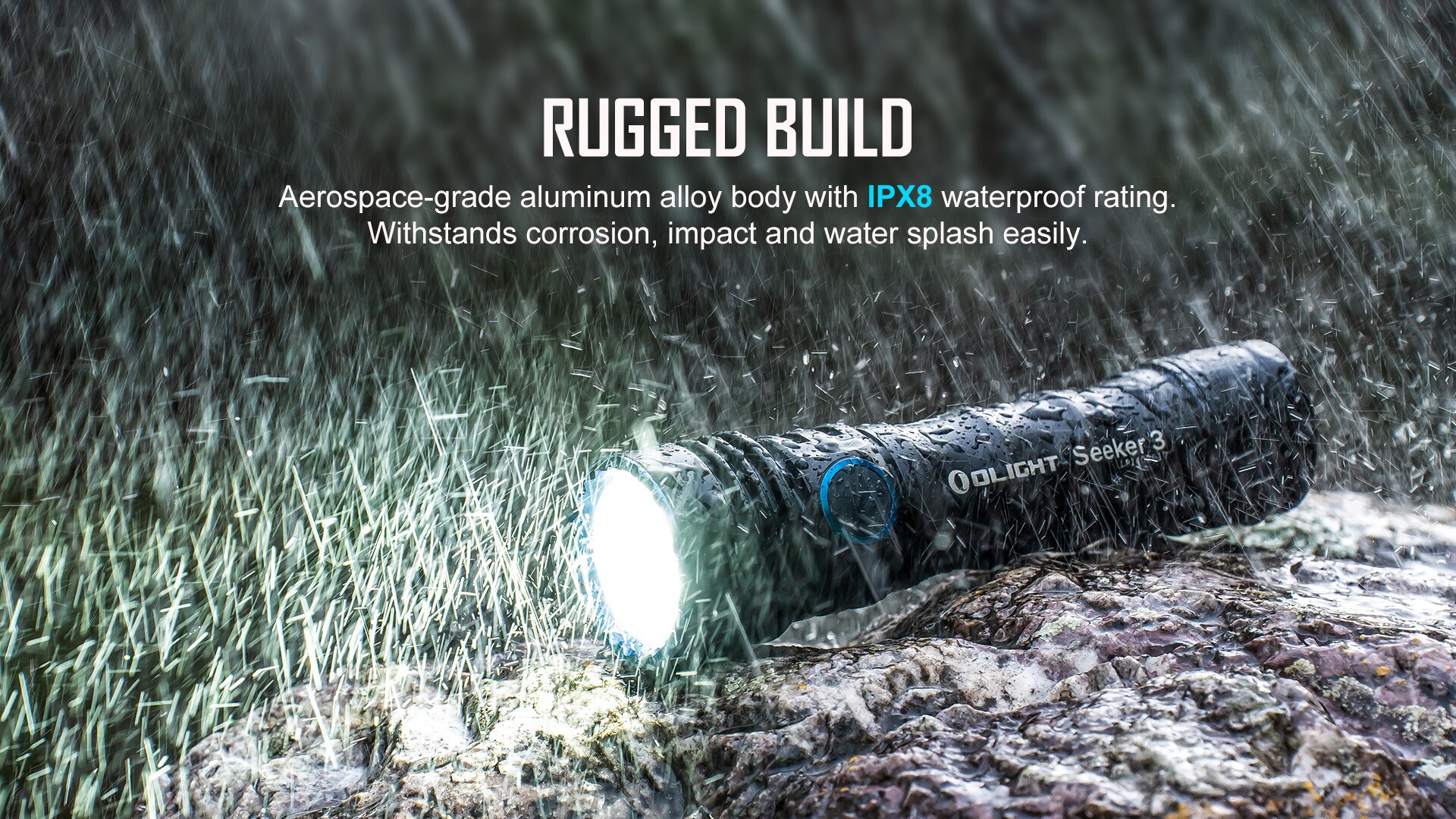 Latarka Olight Seeker 3 - 3500 lumenów z grawerowaniem