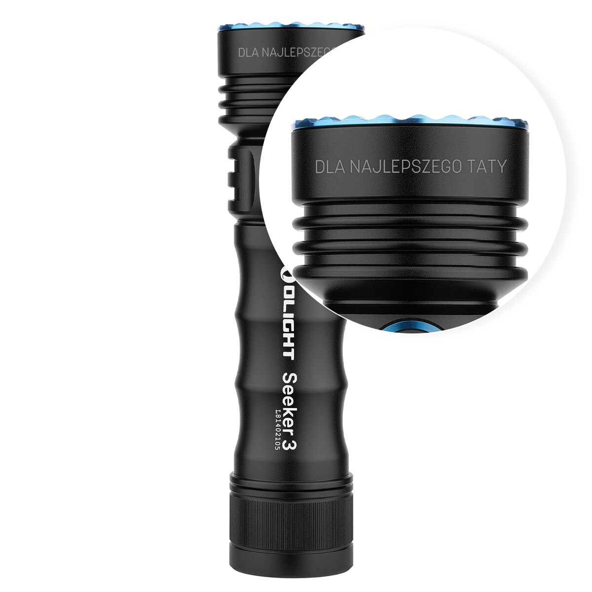 Latarka Olight Seeker 3 - 3500 lumenów z grawerowaniem