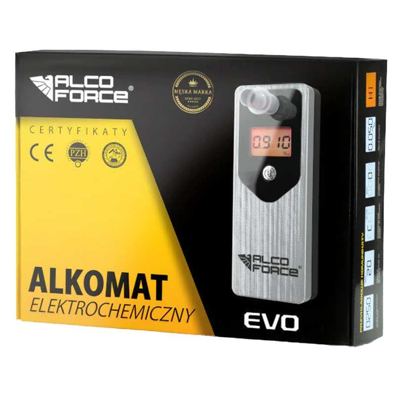 Alkomat AlcoForce Evo Silver