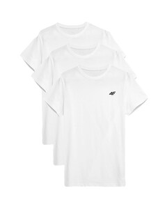 Футболка T-shirt 4F TTSHM536 Біла - 3 шт. Футболка T-shirt 4F TTSHM536 Біла - 3 шт.