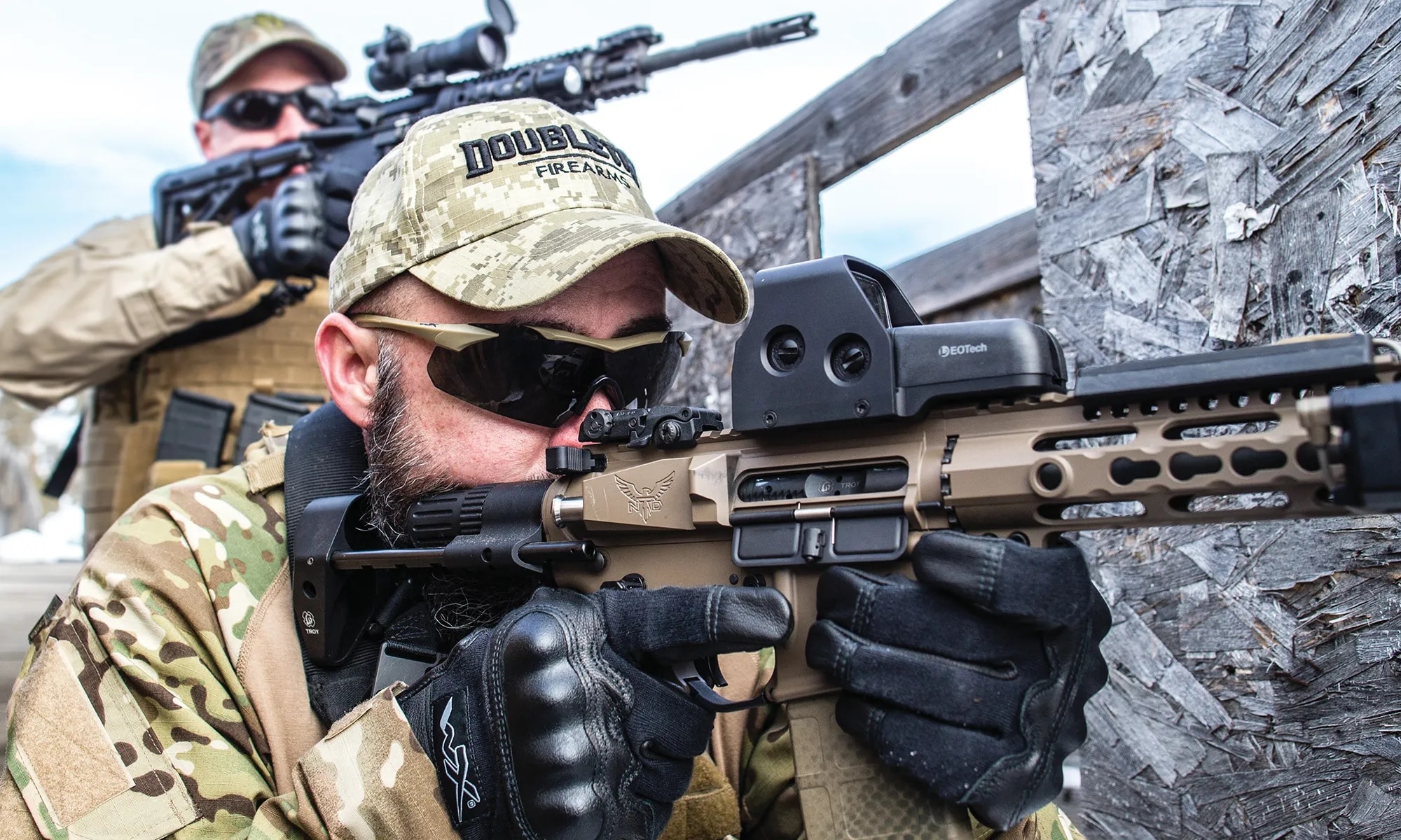 Тактичні окуляри Wiley X Vapor 2.5 Grey/Clear - Matte Tan