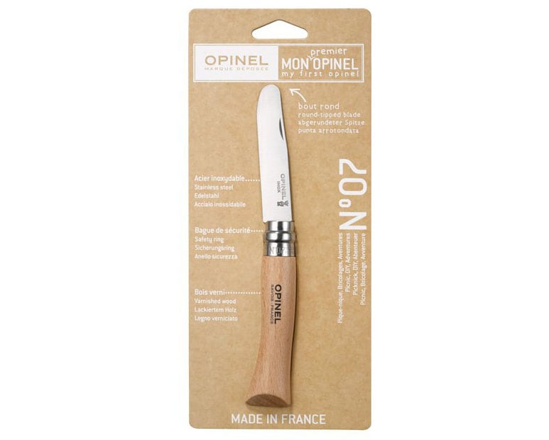 Nóż składany Opinel My First Knife No.7 INOX - Natural