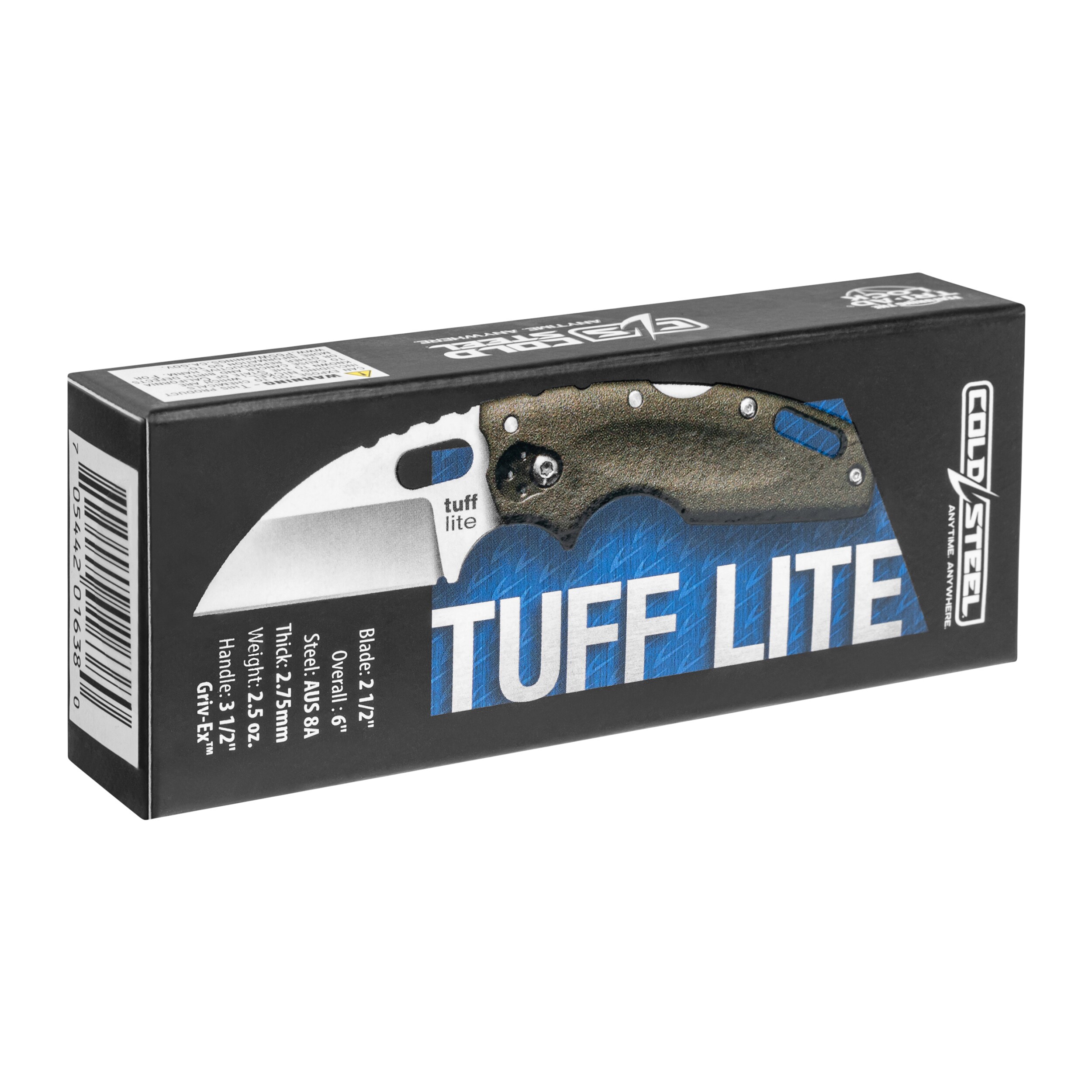 Nóż składany Cold Steel Tuff Lite AUS-8A - OD Green