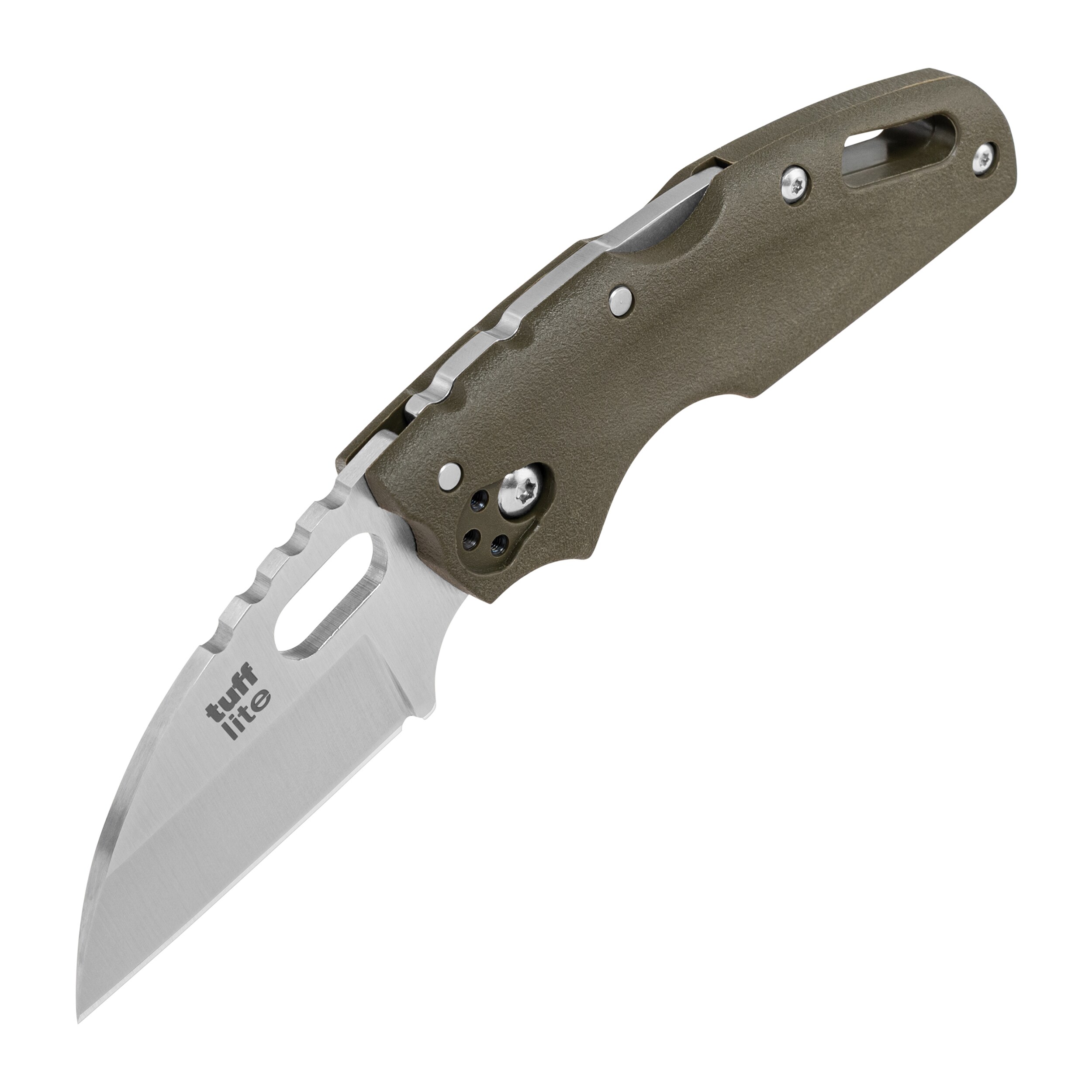 Nóż składany Cold Steel Tuff Lite AUS-8A - OD Green
