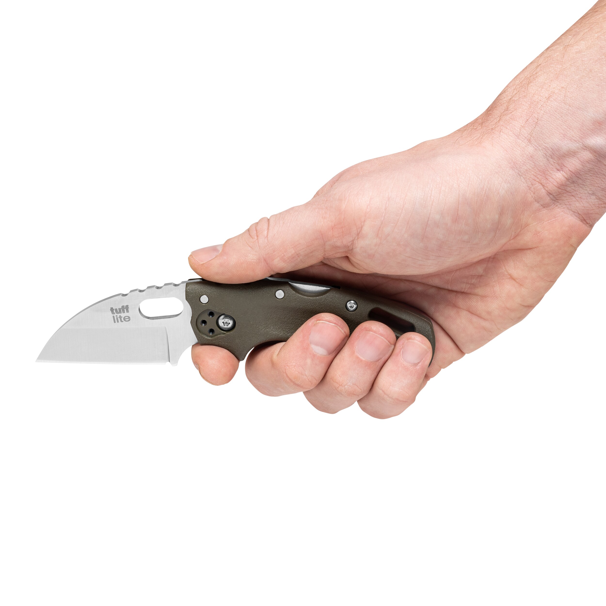 Nóż składany Cold Steel Tuff Lite AUS-8A - OD Green