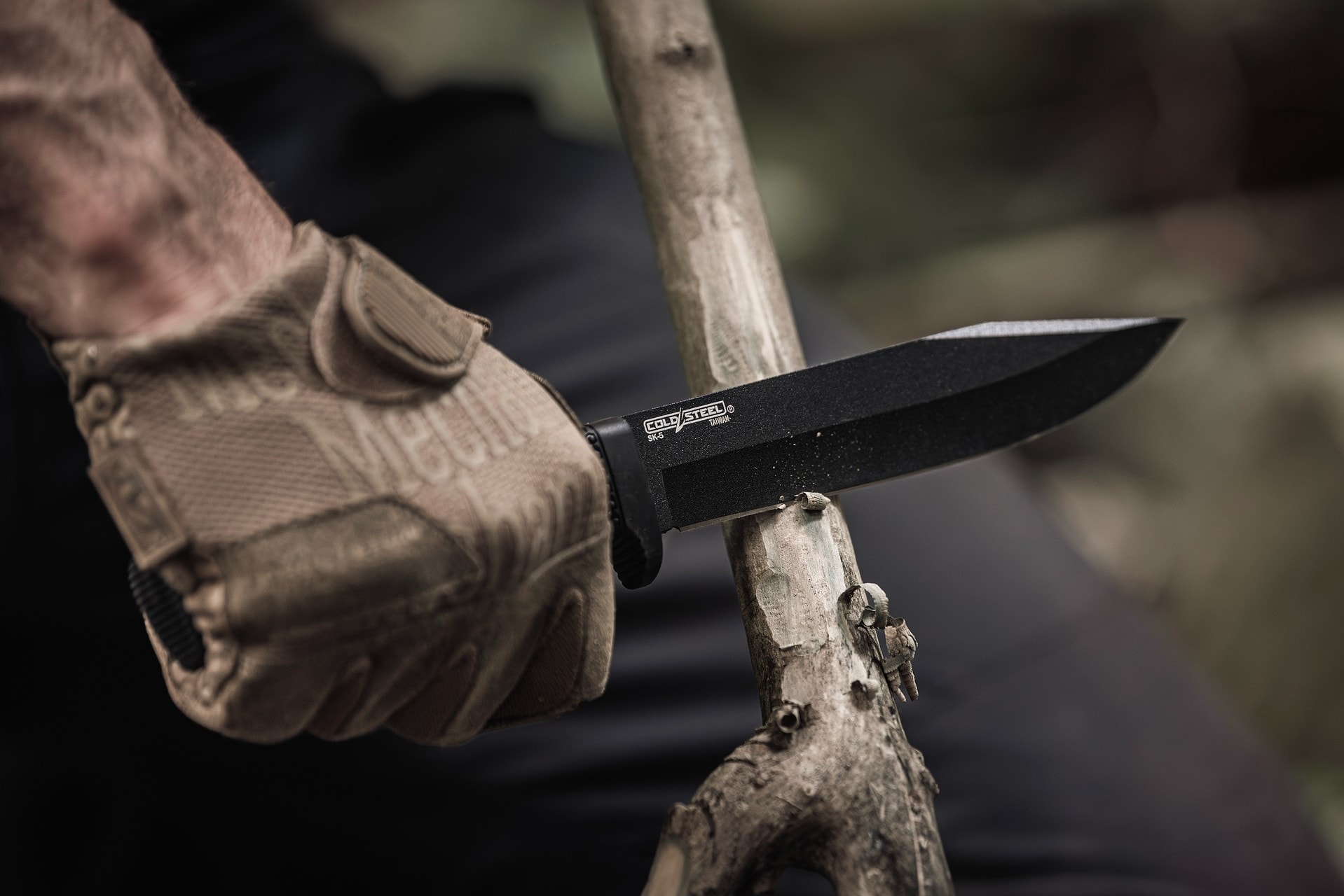 Nóż Cold Steel SRK Black SK5