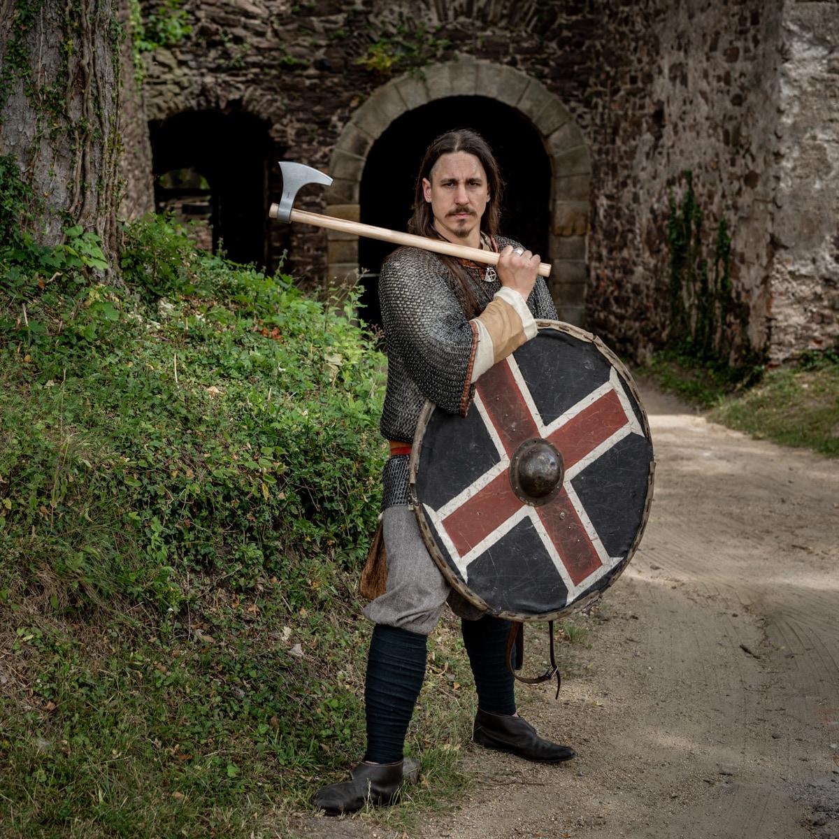 Toporek Cold Steel Viking Hand Axe