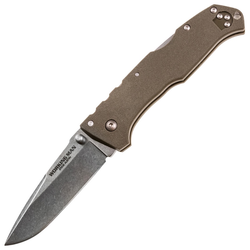 Nóż składany Cold Steel Working Man OD Green 4116