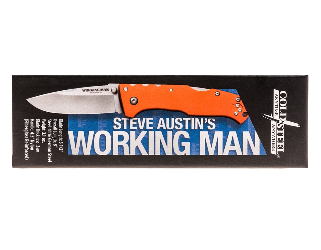 Nóż składany Cold Steel Working Man OD Green 4116