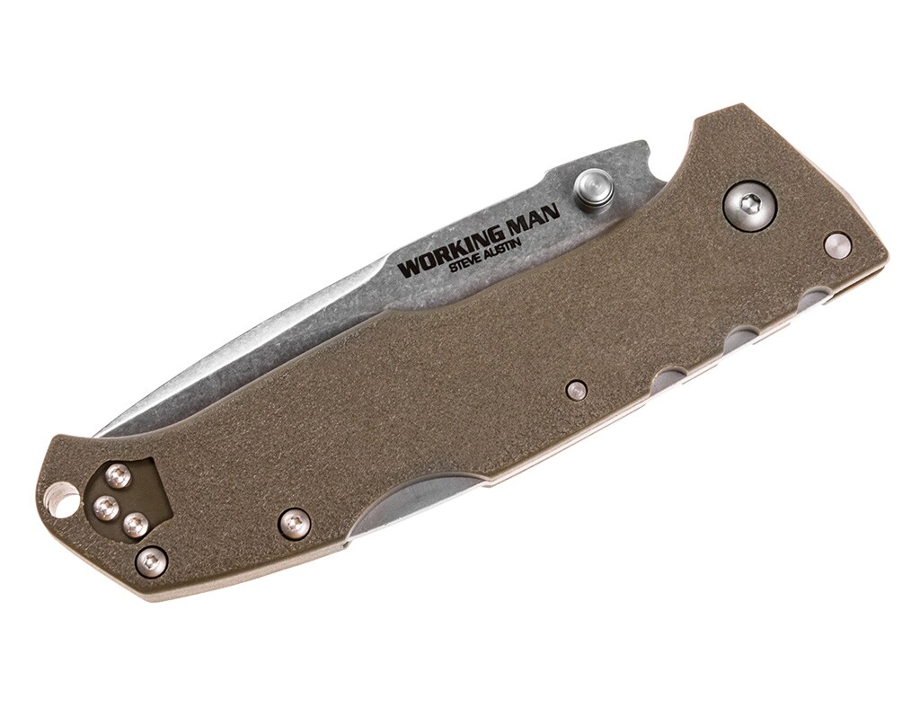 Nóż składany Cold Steel Working Man OD Green 4116