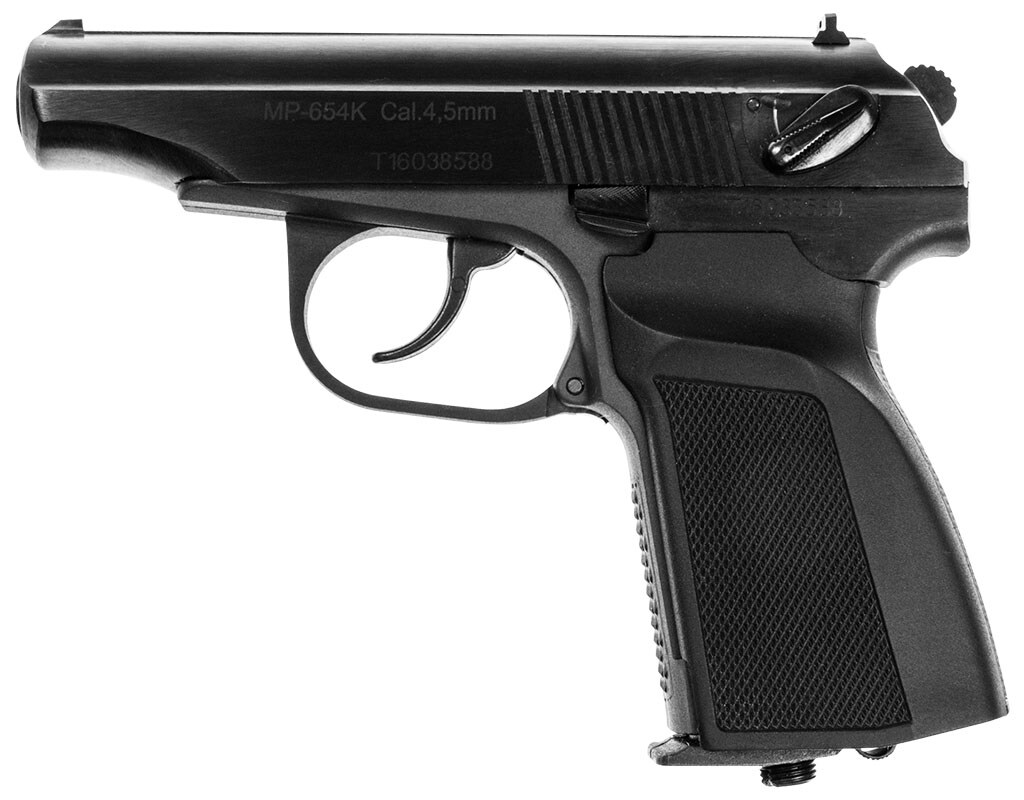 Wiatrówka Baikał MP-654K Makarov 4,5 mm Black
