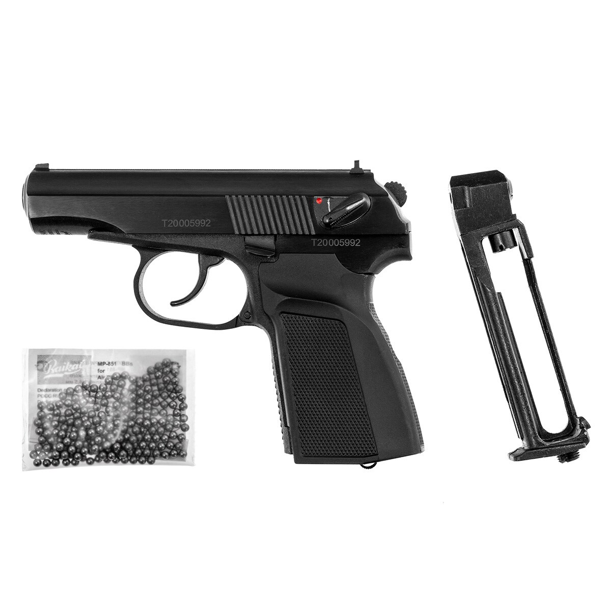 Wiatrówka Baikał MP-654K Makarov 4,5 mm Black