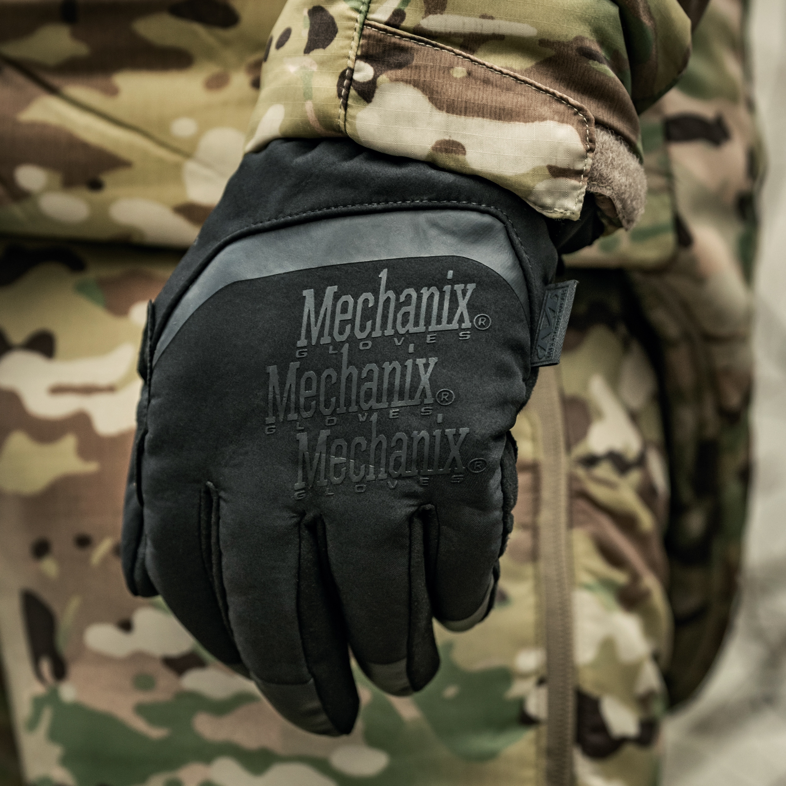 Rękawice taktyczne Mechanix Wear ColdWork FastFit Plus - Covert
