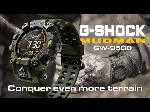 Zegarek Casio G-Shock Master of G Mudman GW-9500-3ER