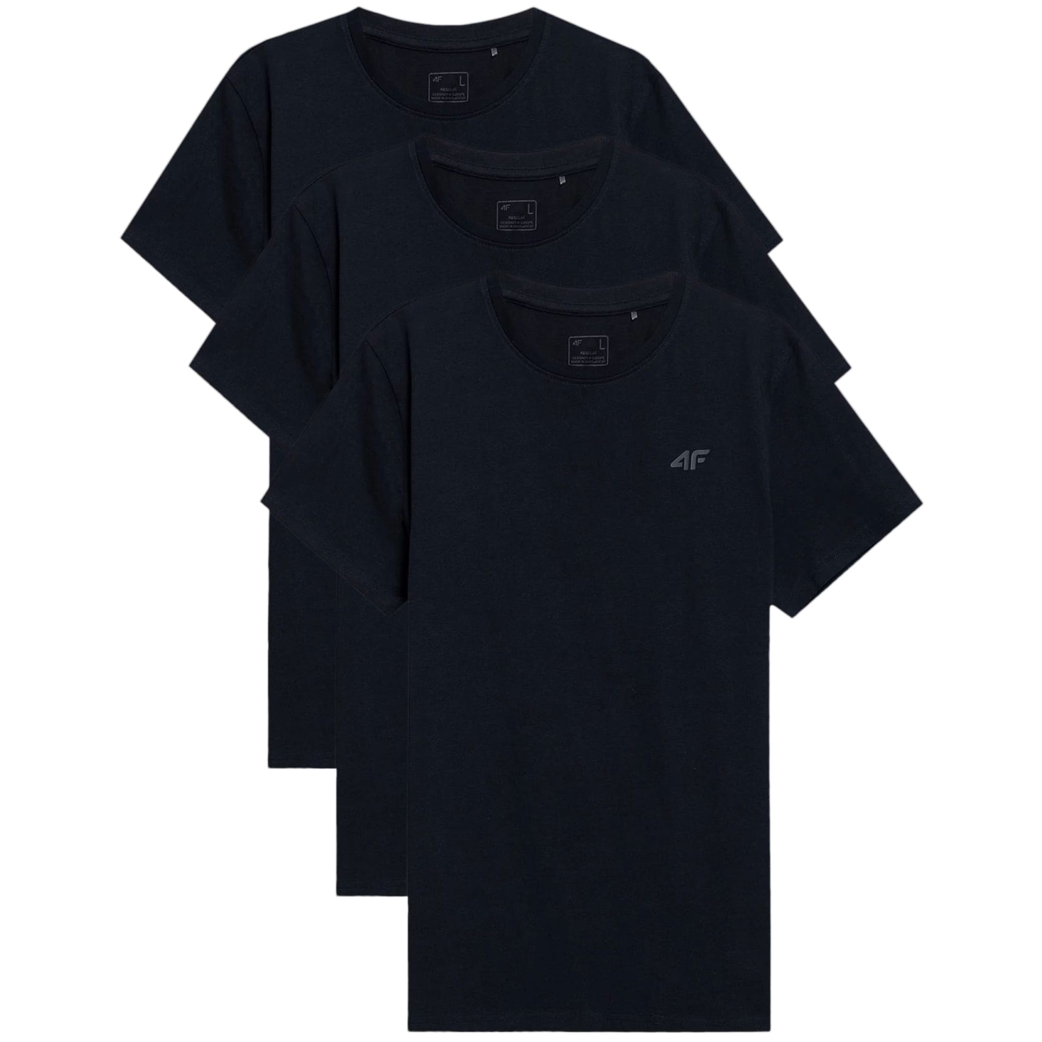 Футболка T-shirt 4F TTSHM536 Темно-синя - 3 шт.
